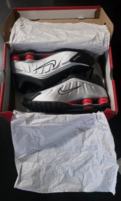 Nike Shox R4 OG Orange Twist Black/Metallic Silver/Red Low Top HQ1988-002