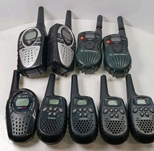 Lot of 9 Walkie Talkies Motorola Midland Cobra Uniden Radios Untested Parts