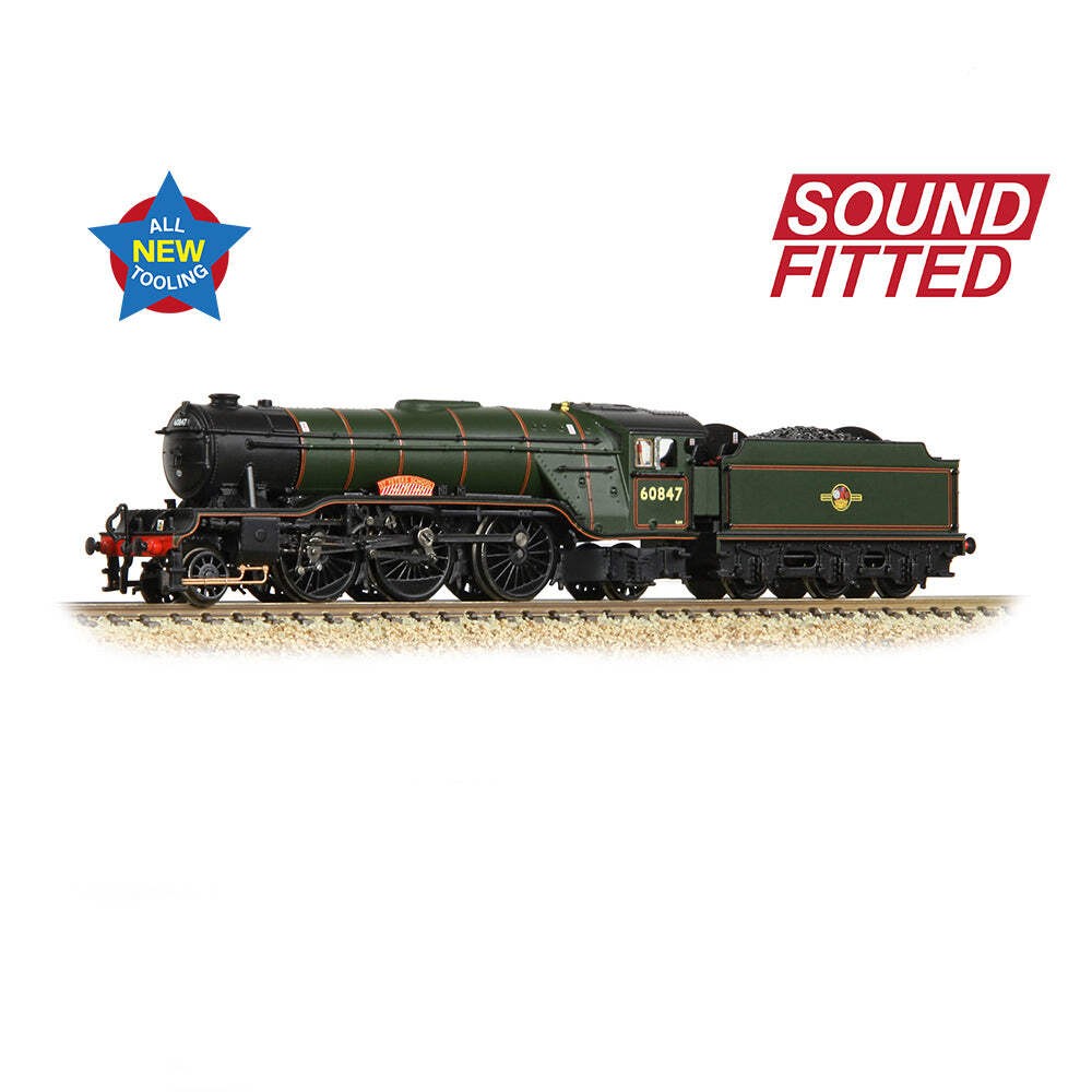 Graham Farish 372-614SF N Gauge BR Green (L) V2 60847 St Peter's DCC SOUND
