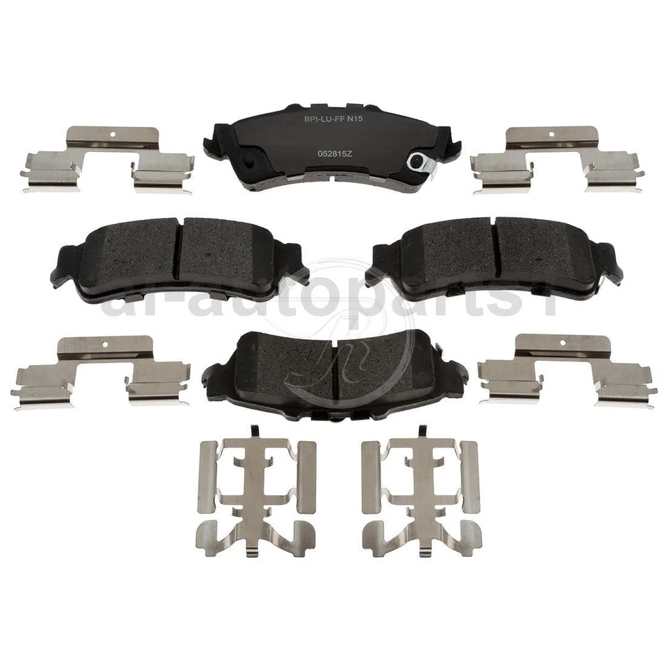 Kit de pastilhas de freio dianteiro traseiro Cadillac DTS para 2006 2007 2008 2009 2010 2011 - Imagem 4 de 4