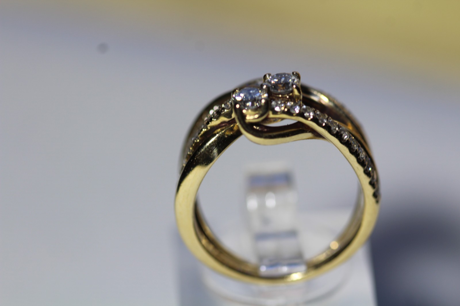 EVER US Two-Stone Ring Round Brilliant Natural Di… - image 8