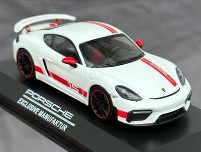 PORSCHE 718 CAYMAN GT4 SPORTS CUP EDITION 15 YEARS COLLECTOR 1:43 RARE