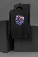 Image of | Bride of Chucky Cozy Pullover Sweatshirt | Classic Film Warm Top |