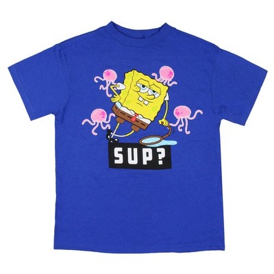 Nickelodeon SpongeBob SquarePants Boy's SUP! Jellyfish Youth T-Shirt (XL) Kids