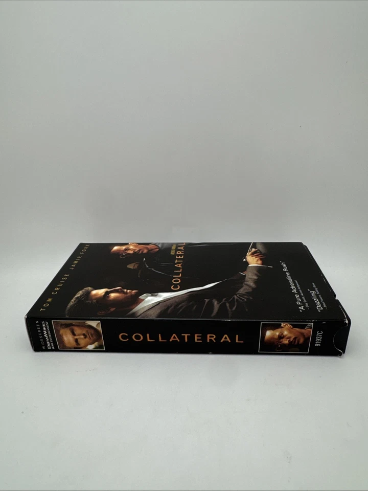 Collateral VHS 2004 Tom Cruise Jamie Foxx Widescreen RARE OOP HTF FS - Image 4 of 4
