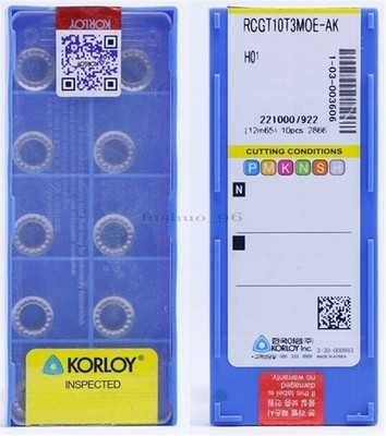 10Pcs H01 New For Aluminum Insert RCGT10T3MO-AK RCGT10T3M0 ui #vn