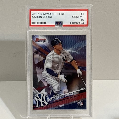 2017 Bowman's Best Aaron Judge Rookie #1 PSA 10