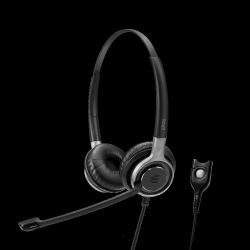 Epos Nero/Argento Sc 660 (Cablato, Unify), Cuffie Da Ufficio, - Immagine 2