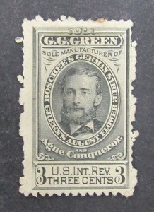 nystamps US Revenue Match Medicine Stamp Mint        L10x1962