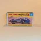 Matchbox Lesney Superfast  5 e Lotus Europa G Style Repro Box