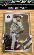 2021 Topps Chrome NPB 55 Ren Satoh Gold Refractor Rookie #/50