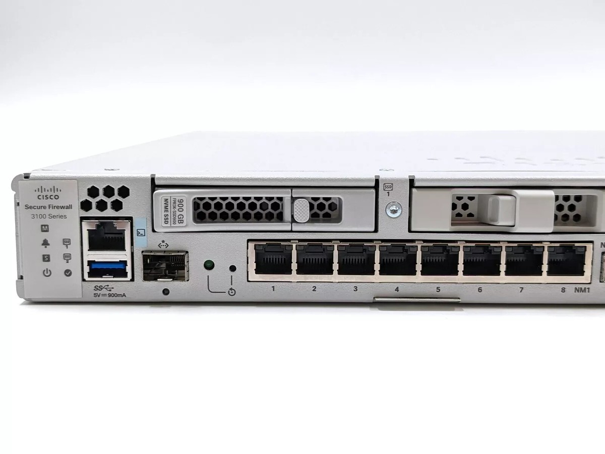 Cisco FPR3105-NGFW-K9 3105 Secure Firewall - 8x 1Gb Ethernet - 8x