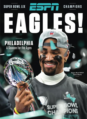 ESPN Philadelphia Eagles Super Bowl LIX Champions! Paperback   February 14,...
