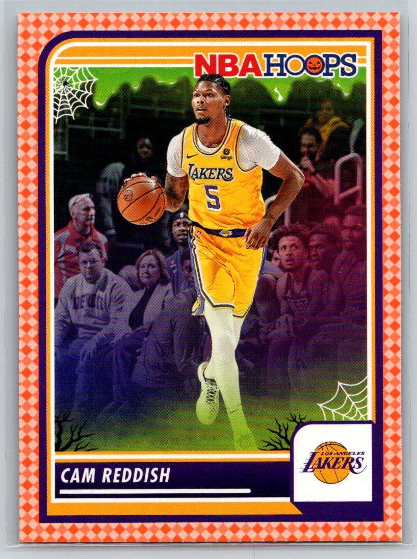 2023-24 Hoops Haunted Hoops #272 Cam Reddish Orange