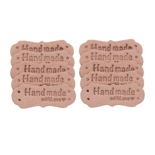 Sewing Accessories Garment Labels Clothes Tags Hand Made With Love Label - Picture 14 of 22