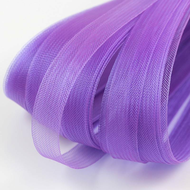 PURPLE 12 CRINOLINE SIZES MILLINERY HEAD PIECES FASCINATOR