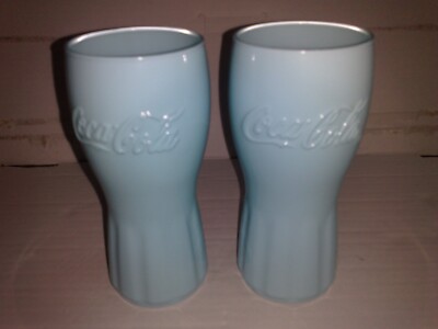 Coca Gläser mint 2x 300ml. Höhe: 15cm. Sammel-Gläser