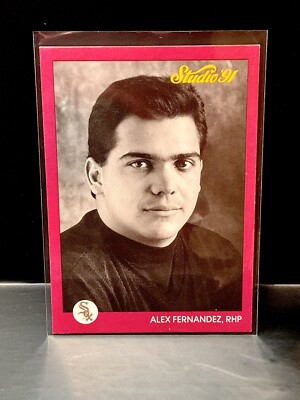 1991 Leaf Studio Alex Fernandez #31 - Chicago White Sox