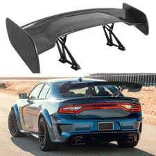 Carbon Style GT-Style 57" Trunk Spoiler Wing Lip Deflector For Dodge Charger ST