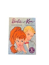 Rare Vintage 1962 Barbie and Ken Teenage Fashion Booklet Book Catalog Japan