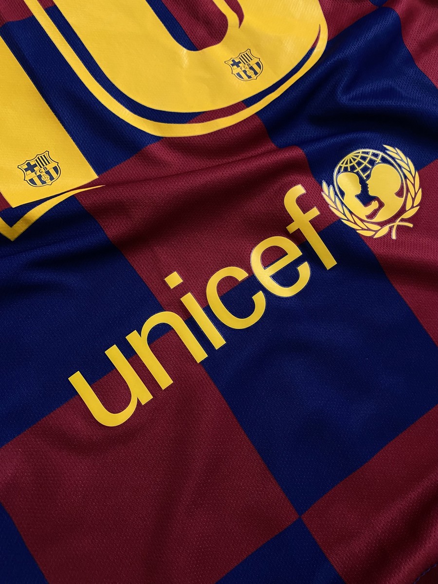 F.C. Barcelona 19/20s Home Shirt Jersey Nike #10 Messi | eBay