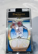 2024 TOPPS LUMINARIES PAUL GOLDSCHMIDT HIT KINGS AUTO/RELIC #'d 8/10