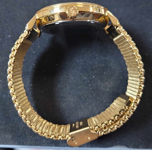 Michael Kors MK8690 Men's Watch w/Goldtone Mesh Bracelet - NEW - Picture 3 of 6