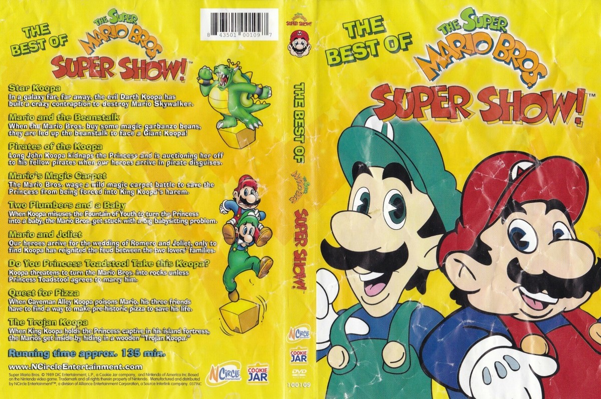 The Best of Super Mario Bros Super Show! (DVD) 843501001097 | eBay