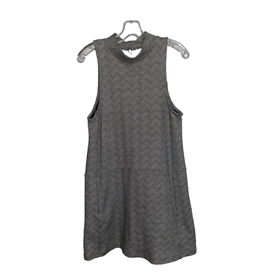 Free People Grey Chevron Mini Dress Drop Waist Mock Neck Sleeveless Stretch Knit | eBay Free People Grey Chevron Mini Dress Drop Waist Mock Neck Sleeveless Stretch Knit | eBay