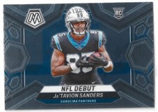 2024 Panini Mosaic Football #288 JaTavion Sanders RC NFL Debut Carolina Panthers