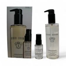 Bobbi Brown Soothing Cleansing Oil Set 6.7 oz  1 oz Makeup Remover Hydrating