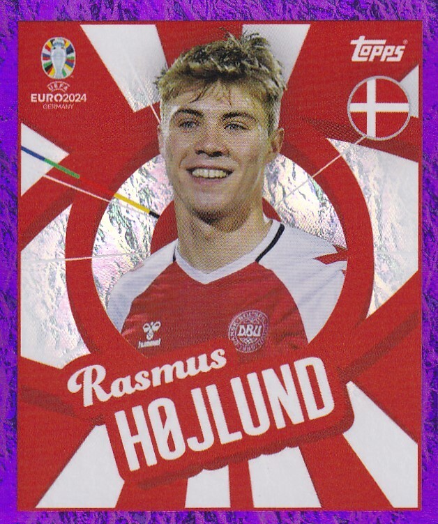 Topps EM 2024 ROT Rasmus Hojlund DEN PTW (Neu (gemäss Beschreibung)) in Dietikon für CHF 1 - mit