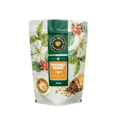 The Grind Coffee Co. Monsooned Malabar 250 g Aeropress Free Shipping World Wide