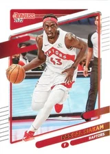 Pascal Siakam 2021-22 Panini Donruss Basketball Base Card #93 Toronto Raptors