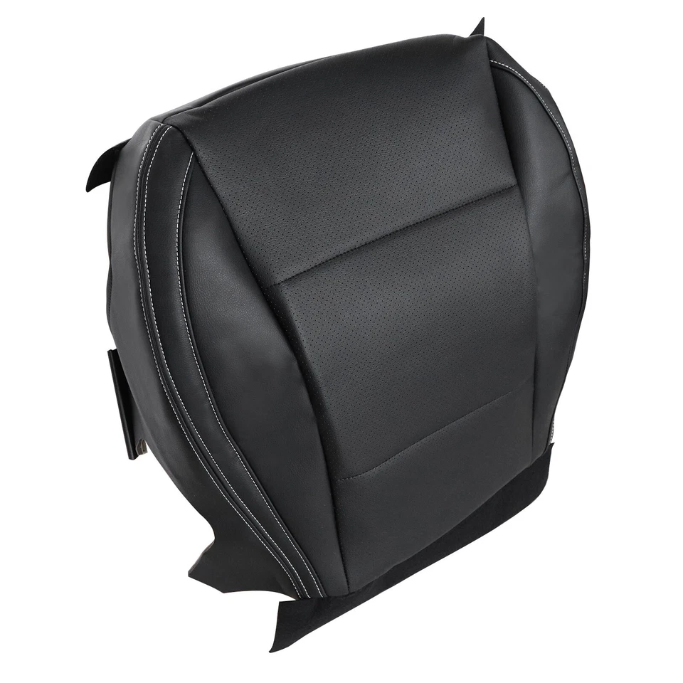 Cubierta de asiento inferior de cuero para conductor para Subaru Outback Legacy 2015 2016 2017 negra Foto 3 de 4