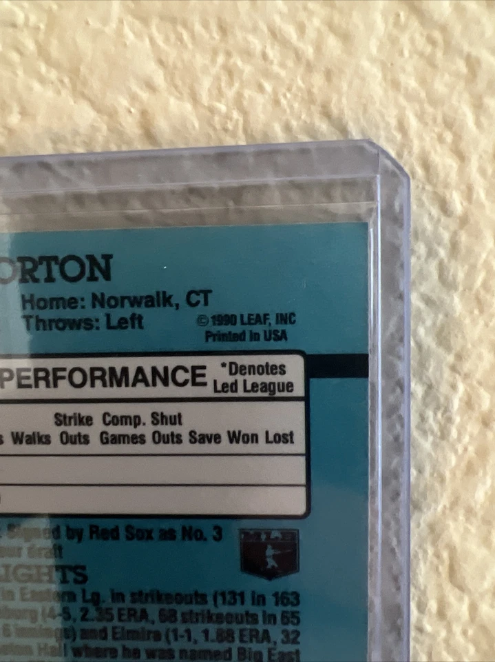 KEVIN MORTON Donruss 1991 #37 RATED ROOKIE No (.) ERROR - Mint Card CENTERING 🔥 - Image 3 of 3