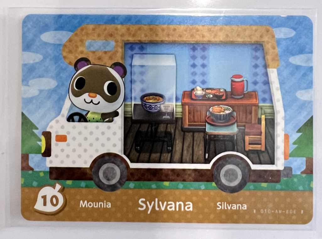 10 Sylvana 10 Animal Crossing Welcome Amiibo New Leaf RV Series