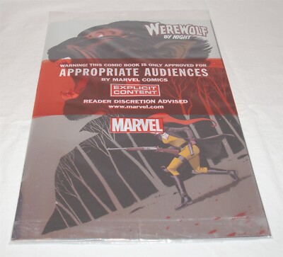 Werewolf By Night Red Band #1 Martin foil variant 2024 Marvel Comics polybagged