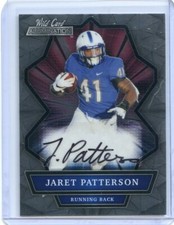 2021 Wild Card Alumination JARET PATTERSON RC Rookie Auto Autograph WASHINGTON