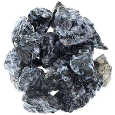Indigo Gabbro / Mystic Merlinite -Rough Rocks for Tumbling - Stone Crystal (Mad)