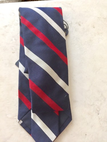 Brand New, RALPH LAUREN, THE POLO TIE, US OPEN,Italy,Striped/Blue/RED, Men's TIE - Picture 7 of 10