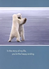 Artic Anniversary - Tree Free Greeting Card - 11387