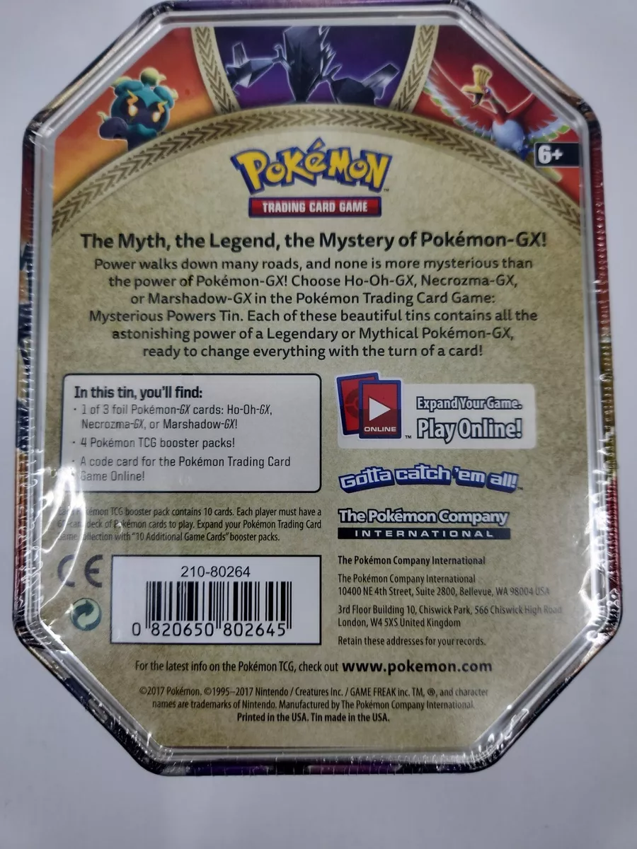 Pokémon TCG: Mysterious Powers Tin (Ho-Oh-GX)