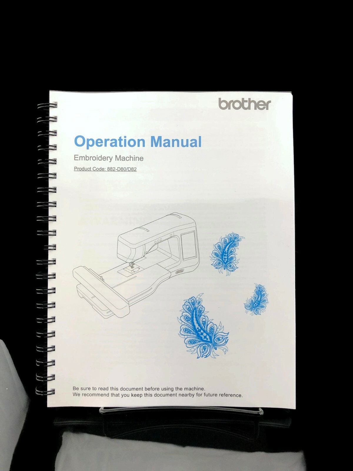 Brother Innovis VE2200 Embroidery Sewing Machine Manual User Guide COLOR Print eBay