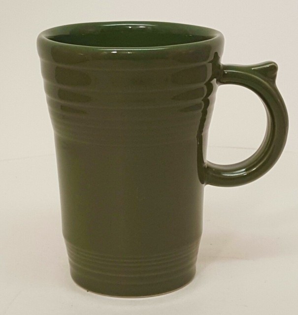 New Fiesta Ware Jumbo Bistro Latte Cappuccino Ring Handled Mug Sage