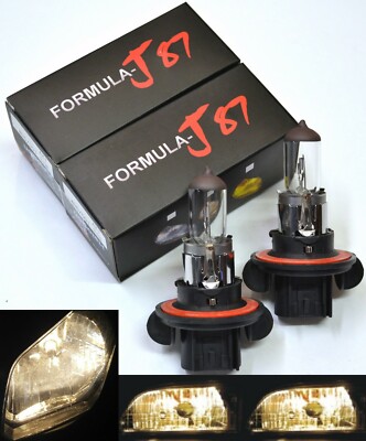Formula-J87 Rally 9008 H13 100/80W Halogen Headlight Bulbs, 3800K Warm White, Dual Beam (2 Pack) - View #4