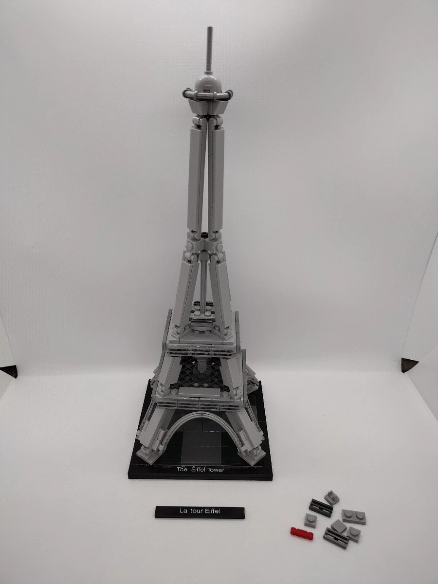 LEGO ARCHITECTURE 21019 Set Torre Eiffel completo al 100%