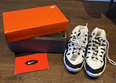 vintage NIB NIKE AIR  WEBLITE 7M EUR 38 Black/White w/Authenticity Card & Tags