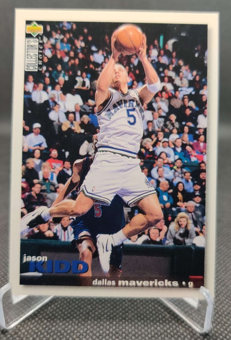 1995-96 Upper Deck Collector's Choice #5 Jason Kidd Dallas Mavericks card