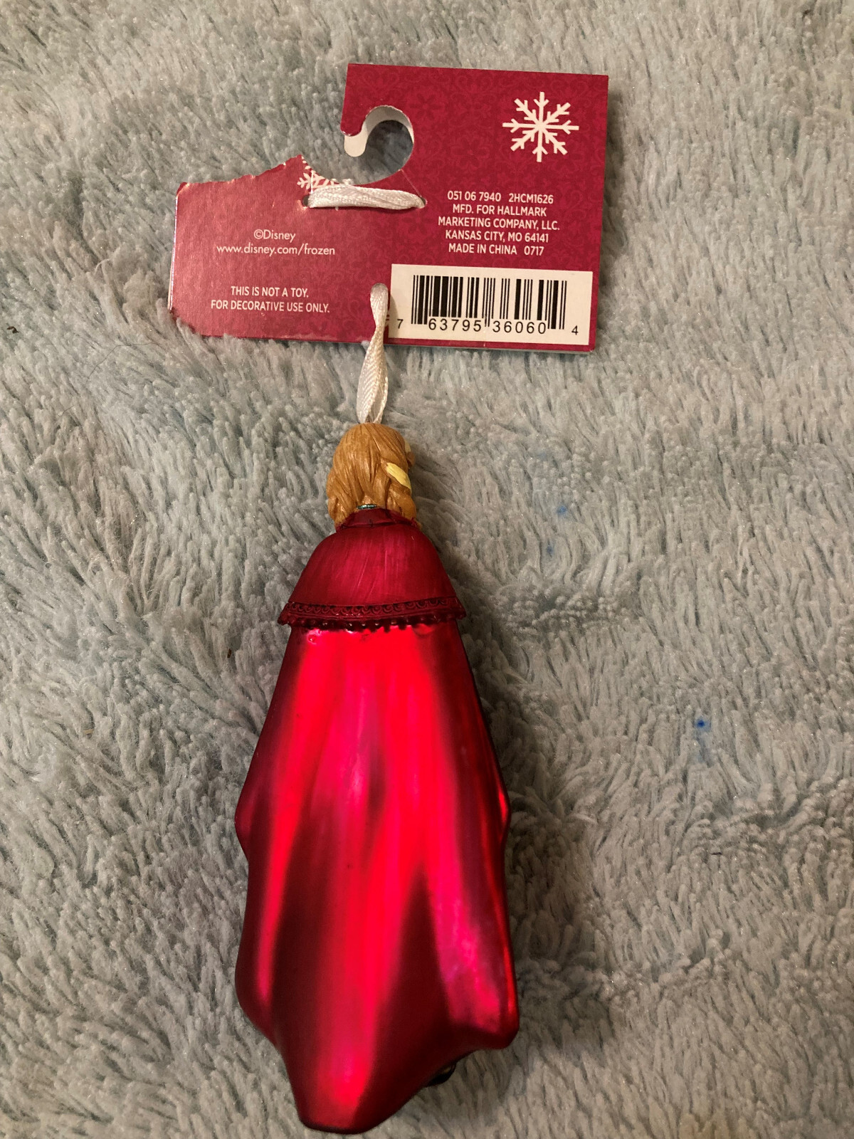 Hallmark Disney Frozen Anna Christmas Ornament New with Tags eBay